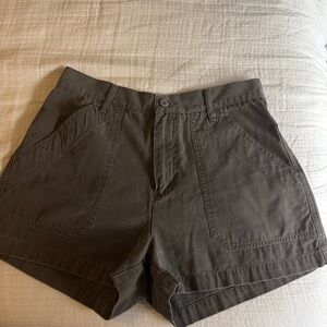 American Eagle Outfitters Charcoal Gray Cargo Shorts